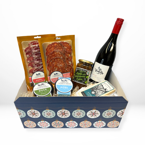 Artisan Delights Cheese, Charcuterie & Wine Hamper