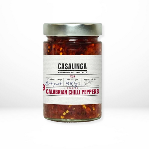 Chopped Spicy Calabrese Peppers