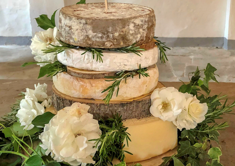 Cheese Wedding Cake